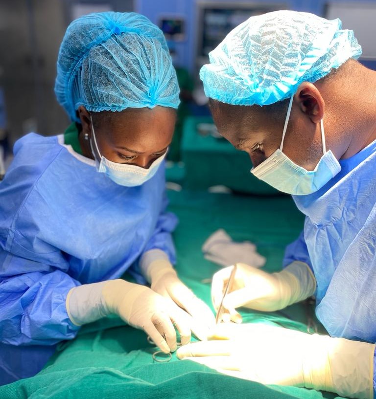 Modern operating theatre