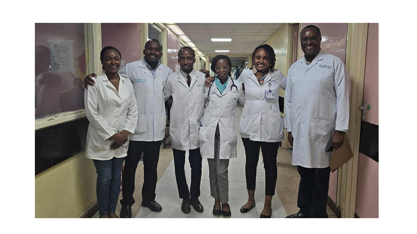 Final year examinations for exiting students at Kenyatta National Hospital